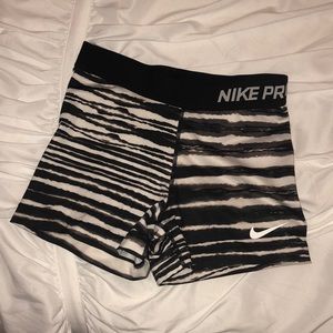 Nike pro dri fit spandex shorts